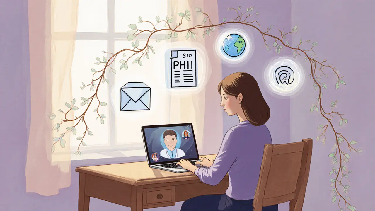 HIPAA vs GDPR v online terapii - ochrana vašich dat