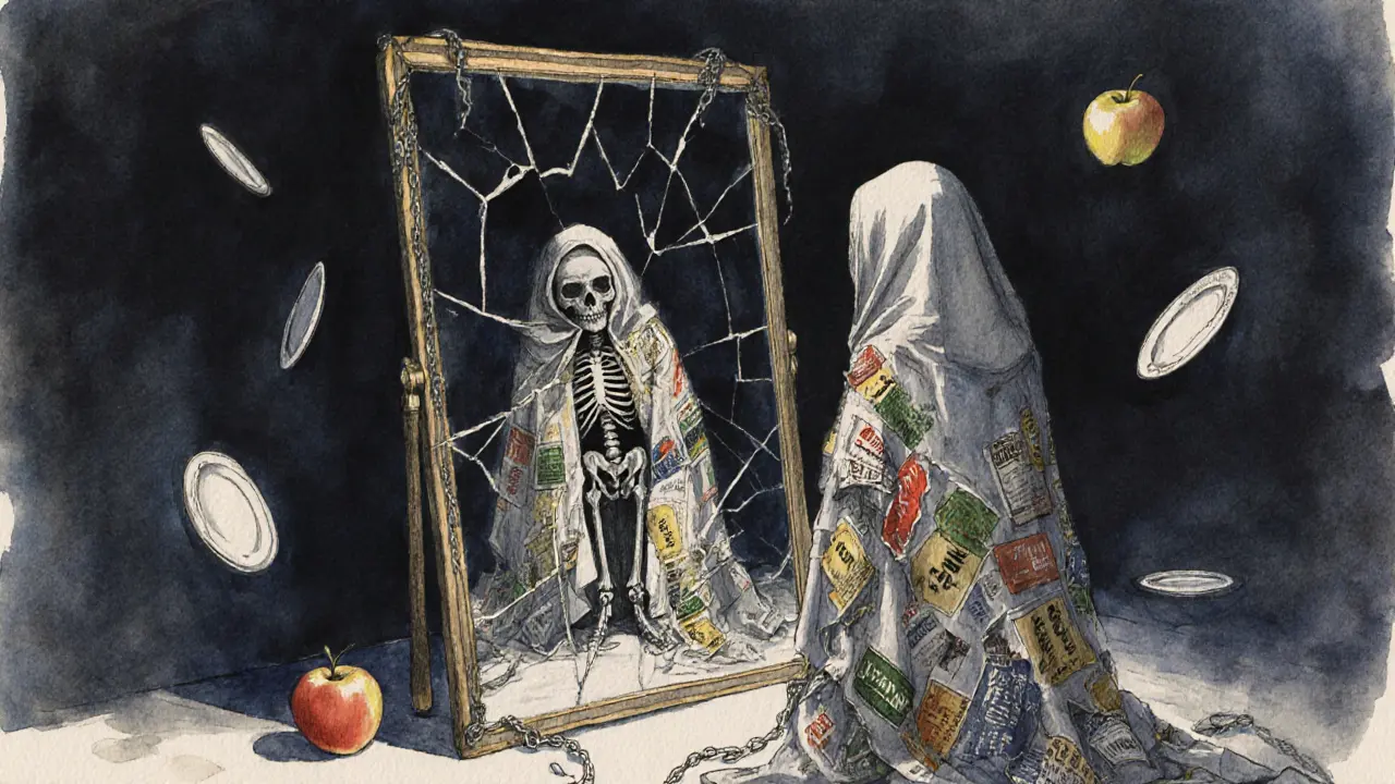 Typy poruch příjmu potravy: Anorexie, bulimie, přejídání a další diagnózy