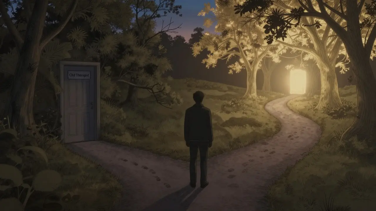 Kdy měnit terapeuta: Jak bezpečně ukončit spolupráci a najít někoho, kdo vám skutečně sedne