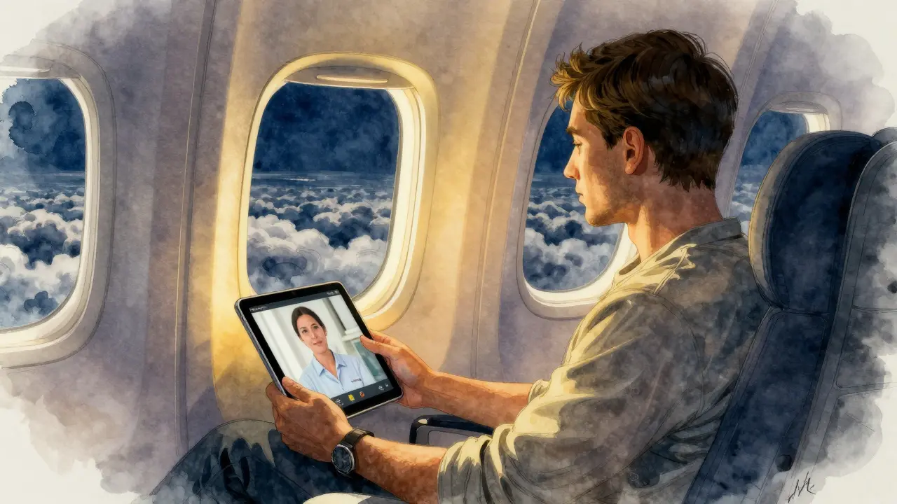 Online terapie při cestování a práci na dálku: Jak ne přerušit léčbu, když jste mimo domov