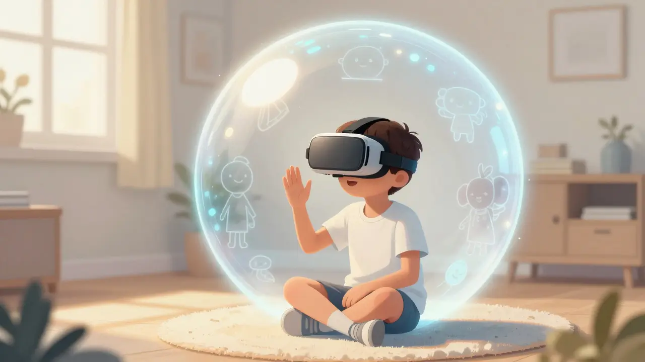 Autismus a virtuální realita: Jak VR mění terapii v roce 2026