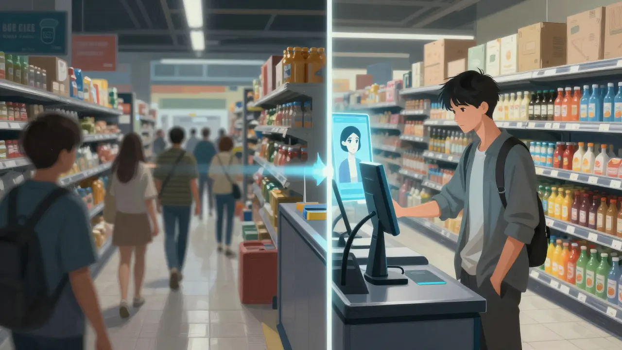 Ilustrace přenosu dovedností z virtuálního obchodu do reálného světa