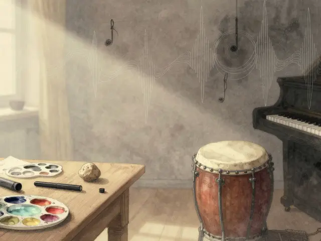 Arteterapie vs. muzikoterapie: Kdy vybrat obraz a kdy hudbu